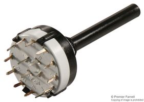 Comut Rot 4 Circ/3 Pos 0,15A/250Vdc 6Mm Ci