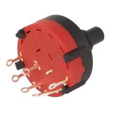 Comut Rot 1 Circ/6 Pos 0,30A/250Vdc 6Mm Ci