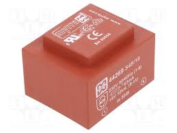 Trnf 4P 230V/1X18V  10Va 51X43X35 T50B Dip
