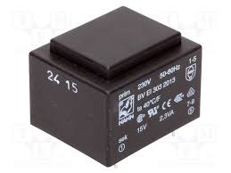 Trnf 4P 230V/1X15V 2,3Va 33X28X24 Ta40 Dip