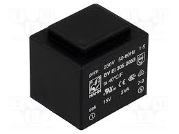 Trnf 4P 230V/1X15V 3,0Va 33X28X30 Ta40 Dip