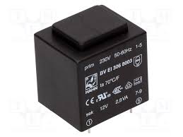 Trnf 4P 230V/1X12V 2,8Va 33X28X34 Ta70 Dip