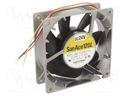 Vent 24V 120X120X38 099Cfm Rlmt Plst 3F(F)