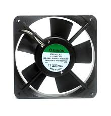 Vent 220V 120X120X25 64Cfm Rlmt Met