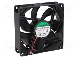Vent 24V 92X92X25 055Cfm Rlmt Plst
