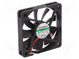 Vent 12V 60X60X10 016Cfm Vapo Plst