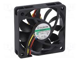Vent 24V 60X60X15 024Cfm Vapo Plst 3F(F)