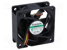 Vent 12V 60X60X25 027Cfm Vapo Plst 3F(F)