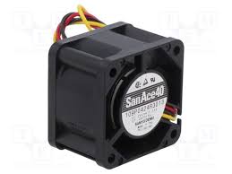 Vent 24V 040X040X28 018Cfm Rlmt Plst 3F(F)