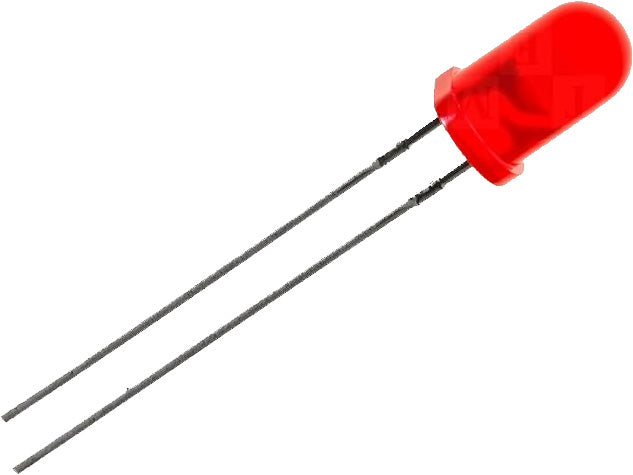 Led 5Mm Vm 025Mcd 60º 625Nm 2V0~2V5