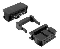 Conector Idc 2,54Mm 10P Fm Au