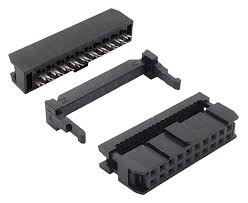 Conector Idc 2,54Mm 20P Fm Au