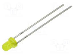Led 3Mm Am 200Mcd 60º 1V7~2V4 589Nm