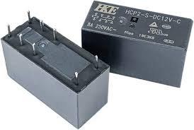 Rl Vert 8P 012Vdc 2Trf 08A/250Vac Sld Bp