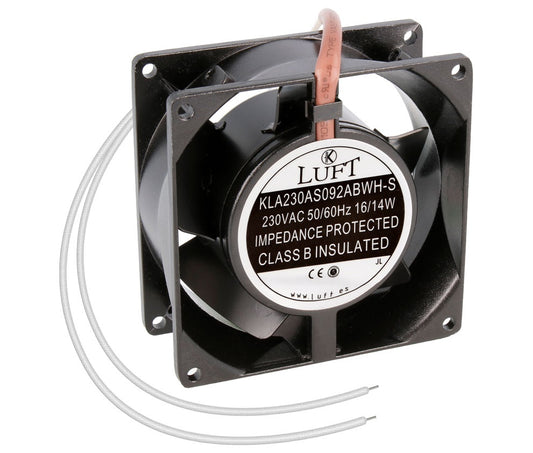 Vent 220V 092X092X38 047Cfm Rl M/M F 105º