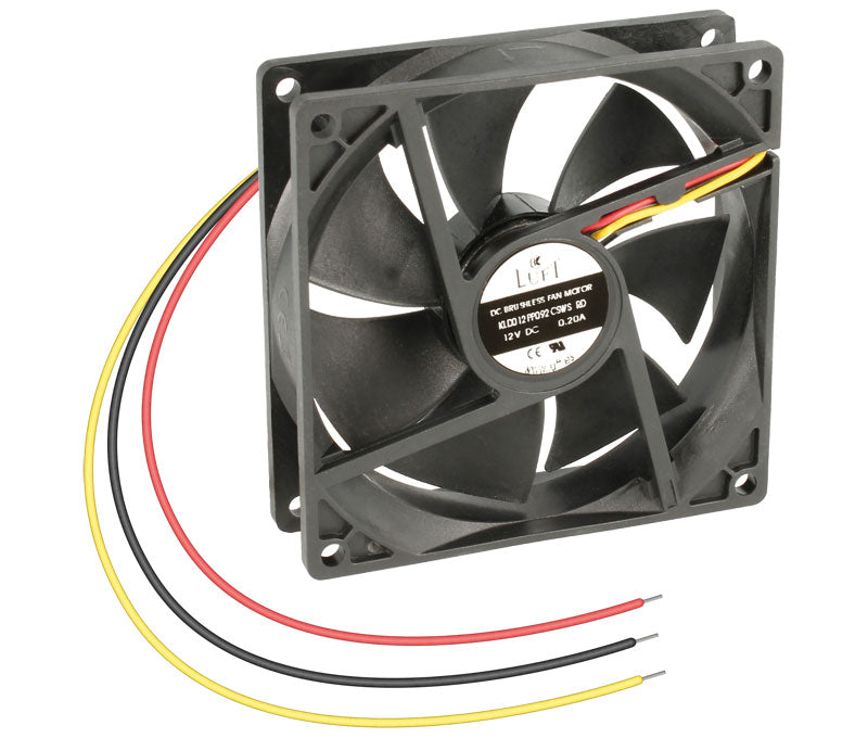 Vent 24V 092X092X25 074Cfm Chum Plst 3F(F)